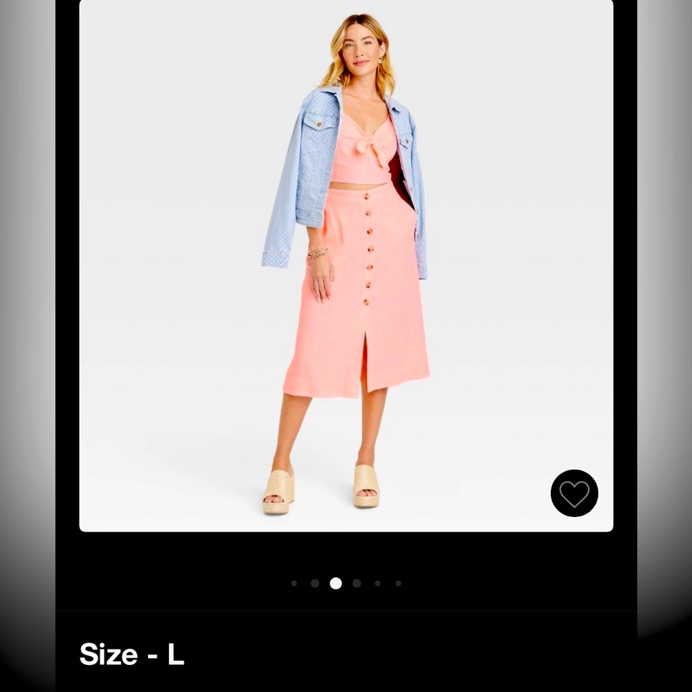 Linen Skirt